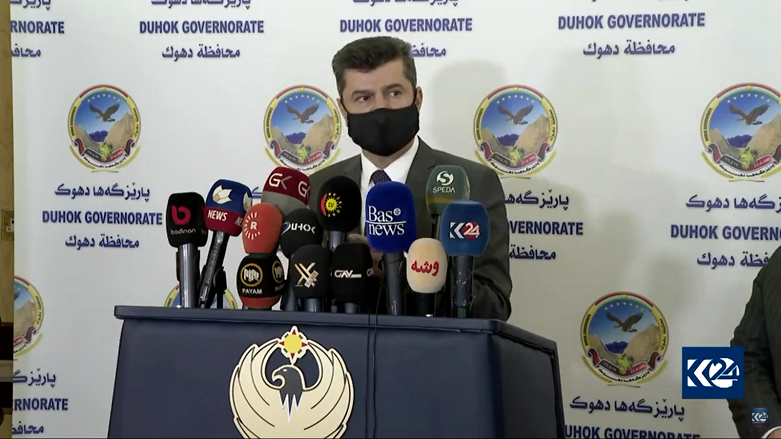 علی تتر، استاندار دهوک